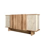 Hanah Home Diana - Travertino, Walnut